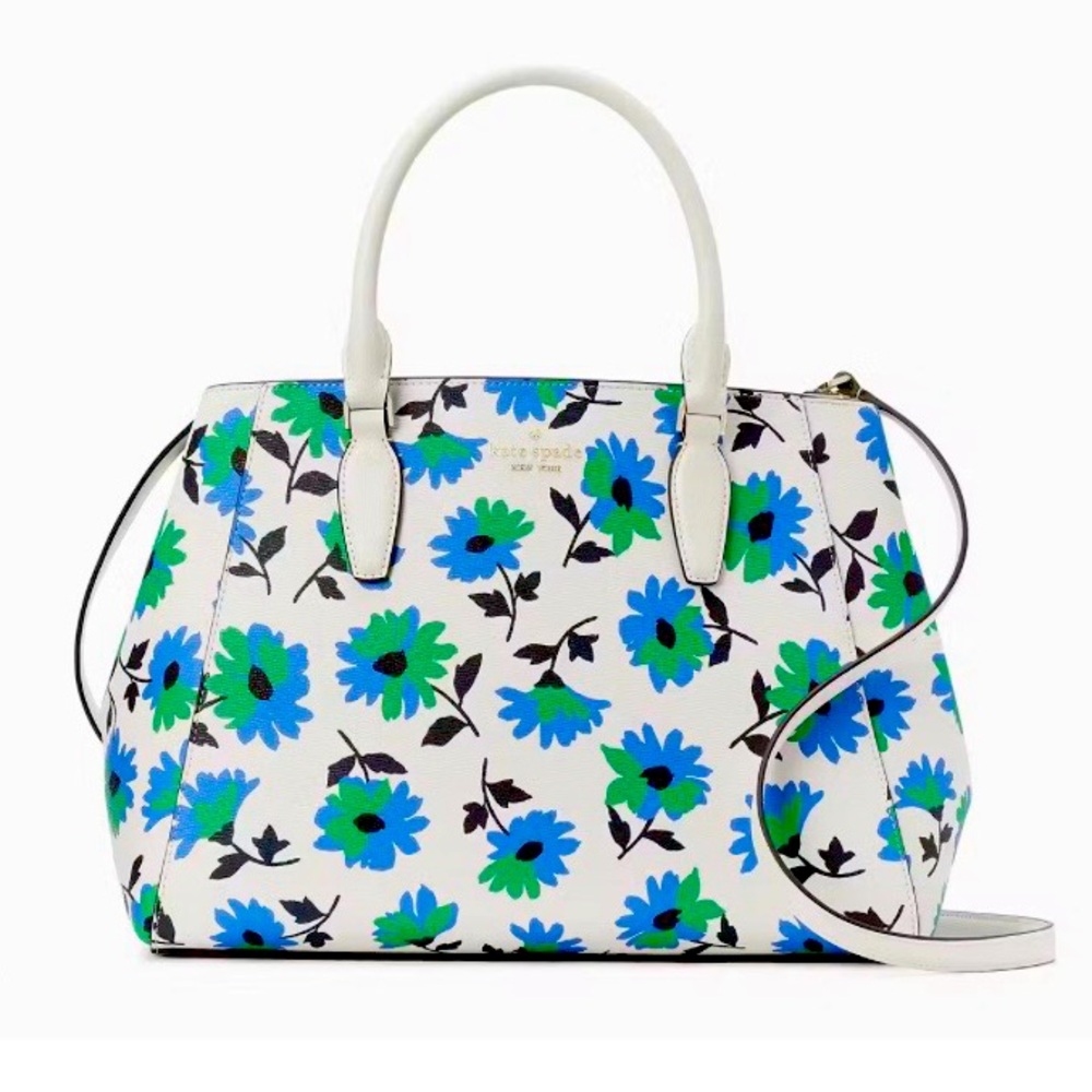 KATE SPADE Kristi Park Posies Printed Satchel